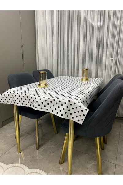 zeyrek tekstil Pvc kaymaz elyaf tabanlı Silinebilir Muşamba Masa Örtüsü