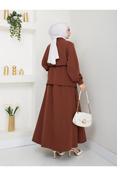 Rema Tunneled Skirt Suit