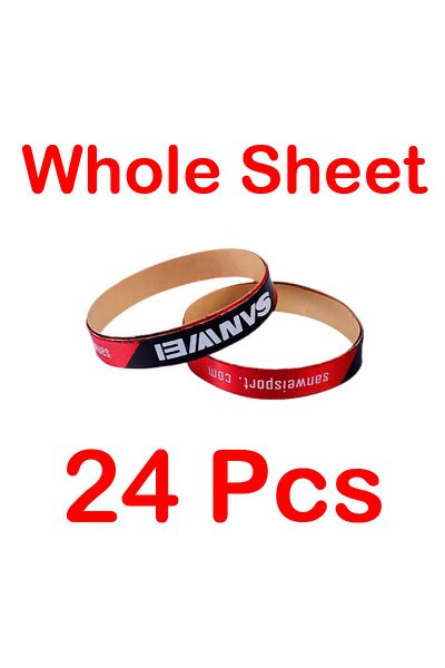 Choice 24 Pcs Original SANWEI Table Tennis Racket Edge Tape Side Protector Ping Pong Bat Protection Tape