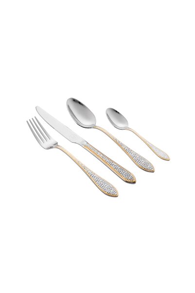 Dania Stainless steel dining spoon set, 24 pieces