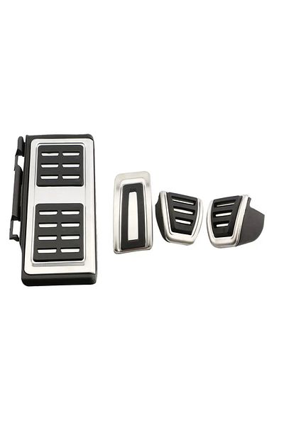 Choice Mt With Rest Lhd Stainless Steel Car Pedals For Audi Q2 2016 - 2024 A3 8v 2013-2019 Gas Brake Foot R