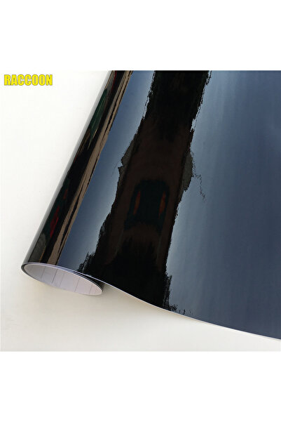 Choice1 10X152 سم أسود متعدد الألوان فيلم فينيل لامع أسود أبيض لفافات سيارات ...