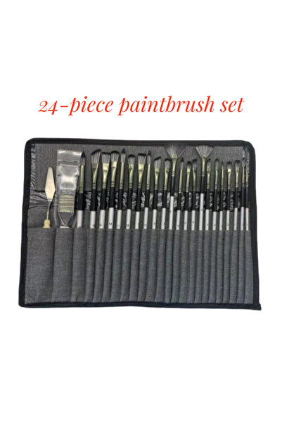 Choice حقيبة قماشية رمادية مكونة من 24 قطعة/10 قطع متعددة الوظائف من الأكريلي...