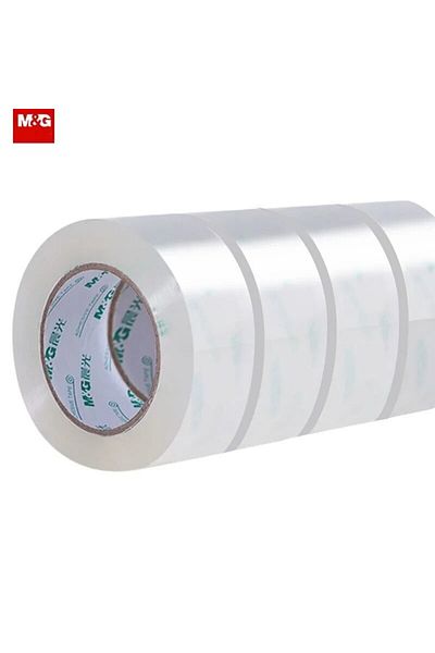Choice 5 Rolls 45mmx40m M&g 5pcs Tape High Quality High Transparent Sealing Packing Tape Express Logistics