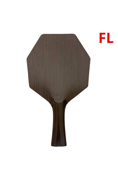 Choice مضرب تنس طاولة Fl Cybershape ذو قاعدة كربونية ومضارب تنس الطاولة ذات المنحنى الهجومي وطاولة Fl/cs المصنوعة يدويًا