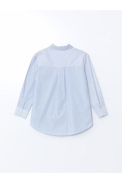 LC Waikiki Cămașă de damă LCW Modest cu dungi din popelin
