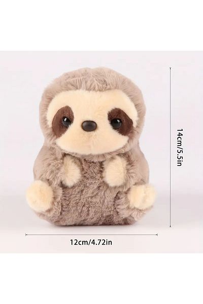 Choice 1 14cm Adorable Simulation Sloth Plush Toy Soft Stuffed Animal Toys For Kids Birthday Gift Christma.
