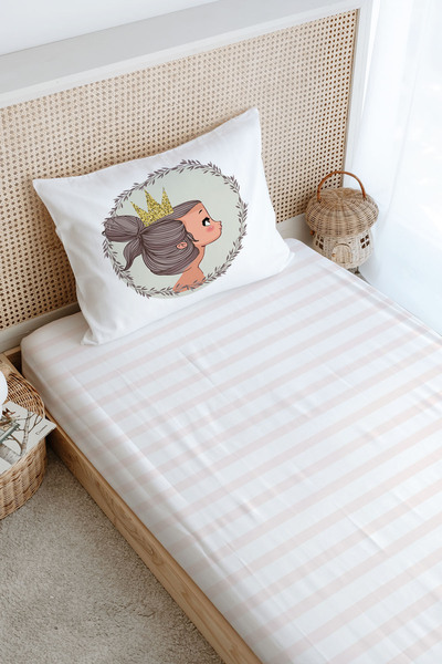 Tuğba Kuğu Σετ σεντόνια με μονόκερο μοτίβο - Iconic Series