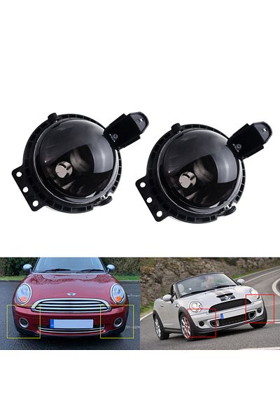 Choice For Mini Cooper R56 R57 Clubman R55 R58 R59 Front Fog Daytime Light No Bulbs L+R
