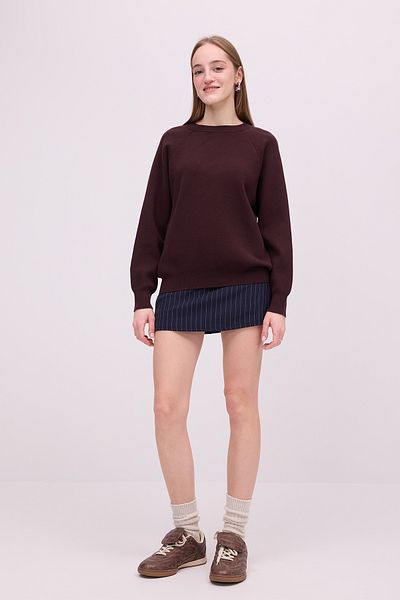 Addax Crew Neck Basic Knitwear Sweater K3437-C4