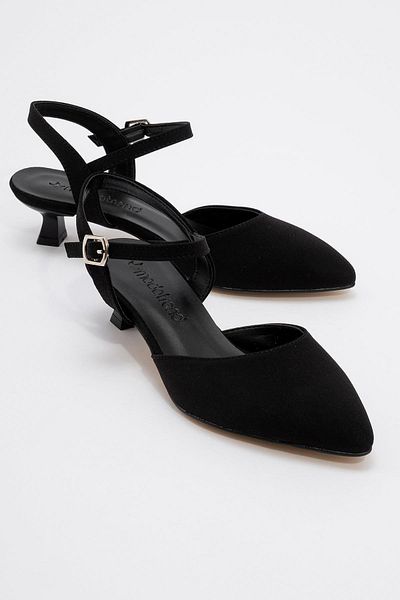 CCWAY AYAKKABI Women's Flat Heeled Shoes Black Zra