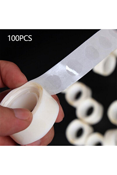 Choice 100pcs Balloon Glue Point 1 Roll 100pcs Balloon Form Glue Attach Ballo...