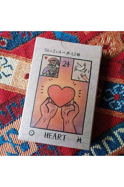 Choice Akashic Eye Lenormand 9.6*6.5cm Rana System 42 Pcs Cards