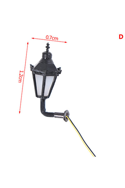 Choice نموذج مصباح حائط لبيت الدمية على شكل حديقة وفناء وطاولة رملية وإضاءة ل...