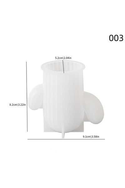 Choice 003 Diy Cactus Candlestick Silicone Mold Aromatherapy Gypsum Potted Plant Ornaments Candle Resin Epo