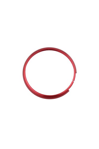 YIQIXIN Red Aluminum Alloy Car Key Shell Protective Ring Key Ring Decorations For Bmw Mini Cooper Cl