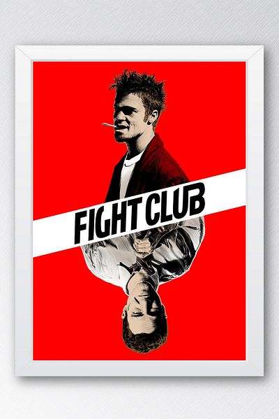 Saturn Pictură înrămată Fight Club - Pictură poster film Fight Club