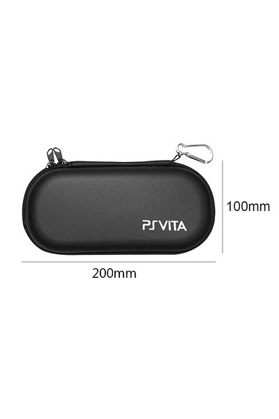 ALLOYSEED 1pcs Black Eva Anti-shock Hard Case Bag For Psv 1000 Ps Vita Gamepad For Psvita 2000 Slim Console Ca