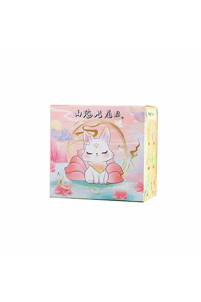 Choice Randomly 1 Box New Shanhai Nine Tails Fox Blind Box Cartoon Figurine Trendy Creative Mystery Box Orn