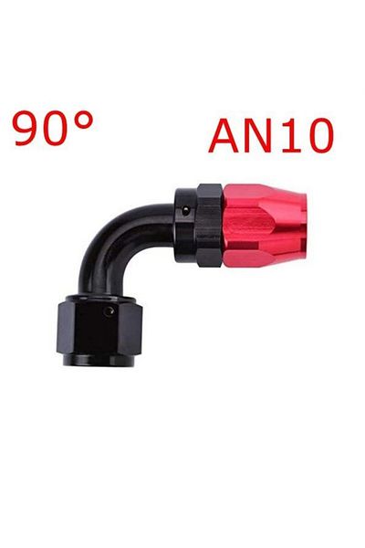 Choice An10-90 An4/an6/an8/an10/an12 Straight 0°/45°/90°/180° Degree Aluminum Swivel Hose End Fitting Adapt