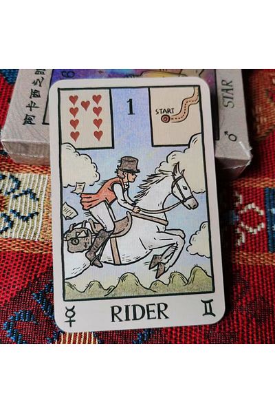 Choice Akashic Eye Lenormand 9.6*6.5cm Rana System 42 Pcs Cards