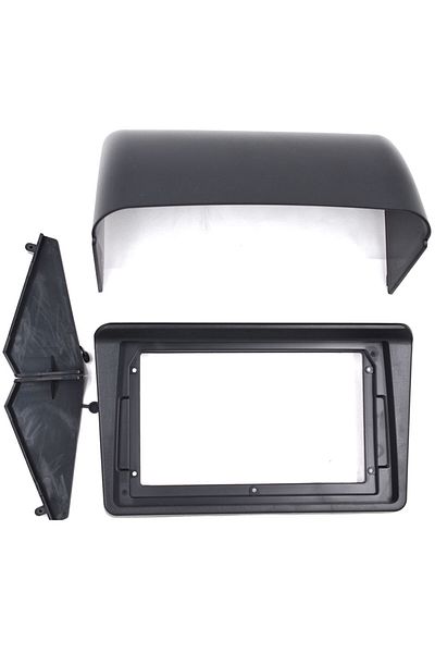 BYNCG 2 Din  Panel 9 inch Car Radio Fascia for Mitsubishi Pajero Montero V31 Cheetah Kingbox Stereo Fra...