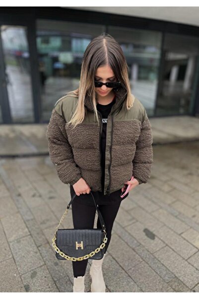 RHONES Dámský kožešinový plyšový kabát