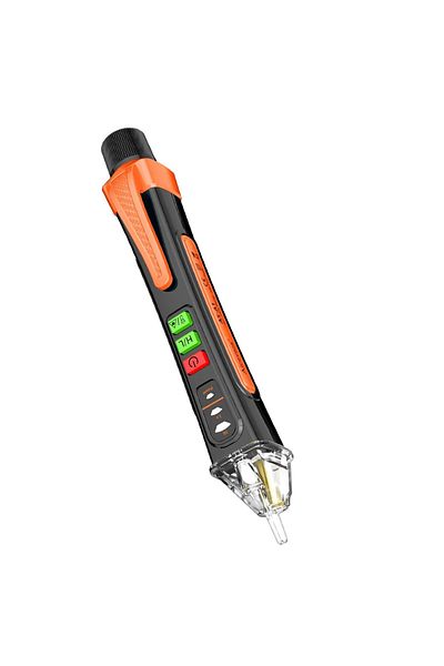 ZONGJI Orange Version Non-contact Voltage Detector Electrical Pen Ac Voltage Tester Smart Breakpoint Finder