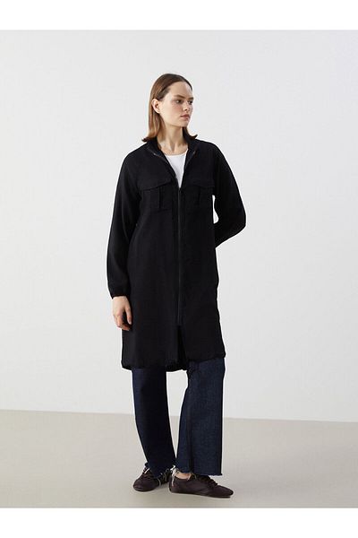 LC Waikiki Damen Tunika mit Stehkragen