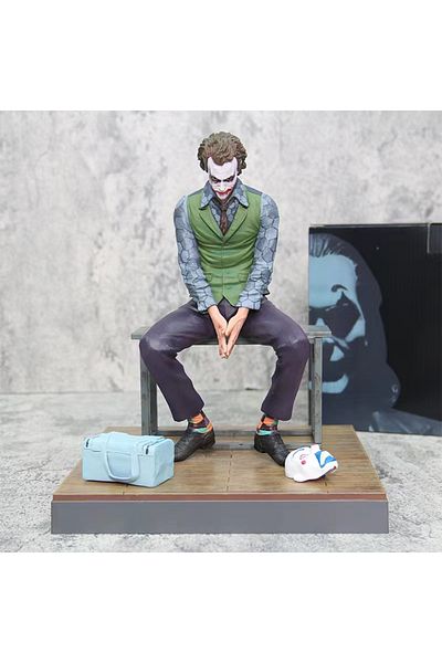 Choice With Box White In Stock Dc Joker Heath Ledger Suicide Team Handmade Boutique Large Decoration Deskto