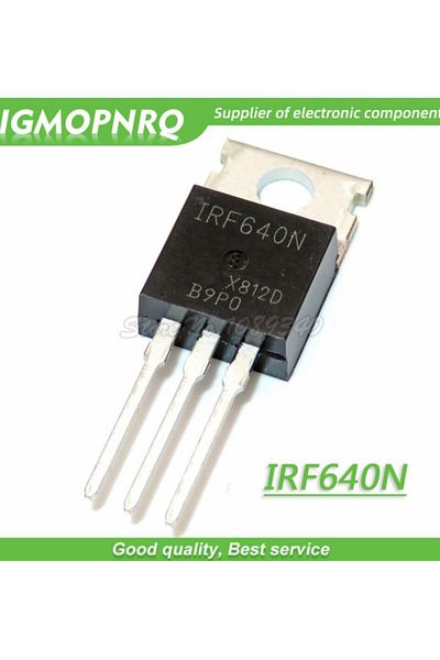 Choice 20 قطعة IRF640N IRF640 IRF640NPBF MOSFET MOSFT 200V 18A 150mOhm 44.7nC TO-220 جديدة أصلية