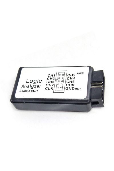 meterk USB Logic Analyzer 24M 8CH Microcontroller ARM FPGA Debug Tool 8 Channels Can Gather at the Same ...