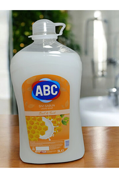 ABC 3 لتر صابون سائل معطر بالعسل والحليب