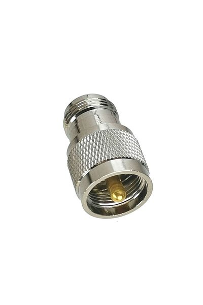 TTVXO 1Pcs N Female Jack to UHF PL259 PL-259 Male Plug RF Coaxial Adapter Connector