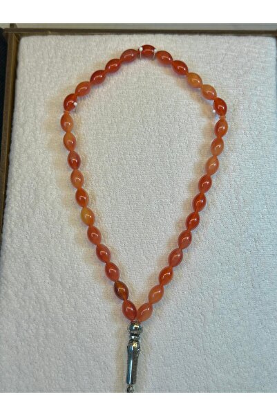 Anemore Collection هدية خاصة للحبيب - مسبحة صلاة حمراء مسحوق العنبر، قطع الشع...