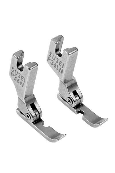Choice 2 Pcs All Steel P36n P36ln Cording Zipper Presser Foot For Singer Brother Juki Babylock Industrial 1