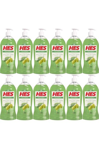 Hes Liquid Soap 750ml with Zeyin Oil (with Pump) (Set of 12)