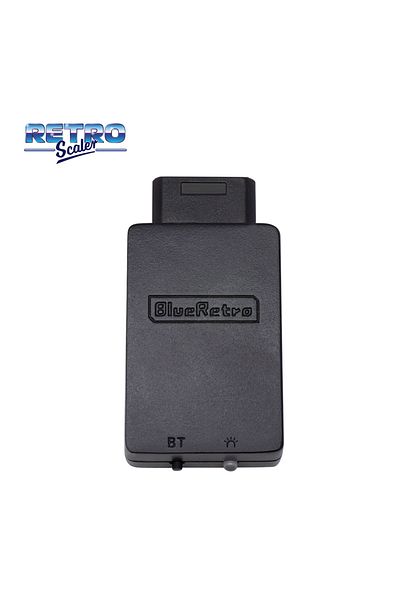 RetroScaler Black Blueretro Wireless Controller Adapter For Saturn Console To Ps4 Ps5 Switch Pro Swi