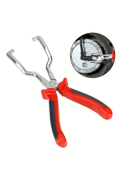 TANTESTO Red 1pc Car Repair Tool Fuel Line Pliers Special Petrol Clamp Gasoline Pipe Joint Fittings Caliper F