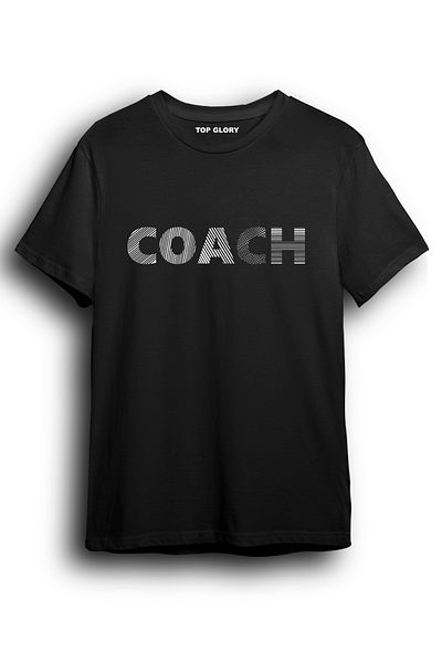 TOP GLORY Μπλουζάκι Siluette Coach - Ειδικό Σχέδιο, CCH4003