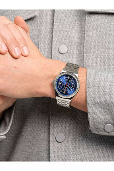 Swatch Yıs401gc System Boreal Again Men's Wristwatch