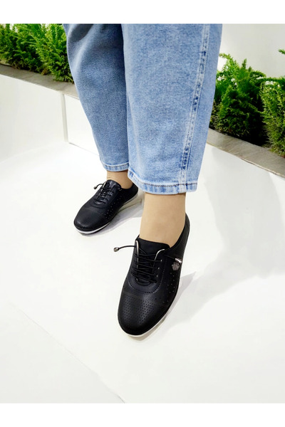 GokceKundura06 Жіночі кросівки з отворами на носку та еластичною підкладкою