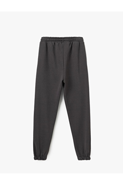 Koton Şardonlu Beli Bağcıklı Cep Detaylı Rahat Kalıp Jogger Eşofman Altı