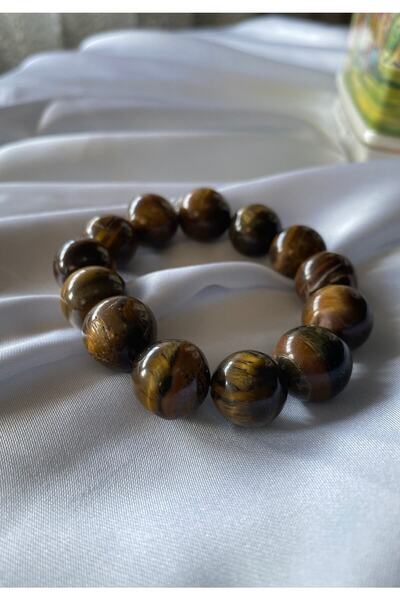 By Saadet Özkanlı Kadın Kaplangözü Bileklik Lastikli