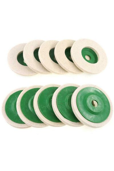 Zimir 10pcs 3/10polishing Wheels Polishing Pad Grinding Disc Angle Grinder Accessories Angle Grinder Wheel
