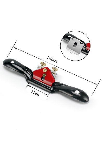DUTRIEUX 10inch 1set Wood Planer Woodworking Hand Planing Tools Mini Sharp Adjustable High Speed Steel Blade