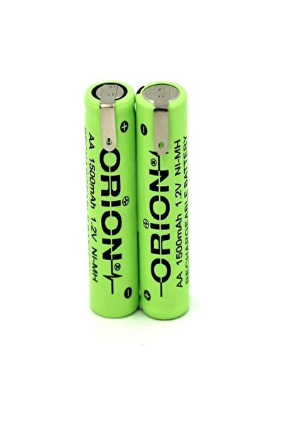 Orion AA 2.4V 1500mAh Traş Makinası Pil Grubu-ERPİLSAN ELEKTRONİK
