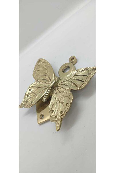 Kalender Döküm Pirinç Kelebek Kapı Tokmağı