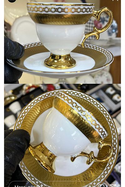 Kosova Muba Concept Gemma 6 Person Porcelain Coffee Cup Set