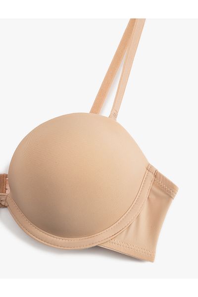 Koton Extra Padded Supported Bra with Detachable Straps